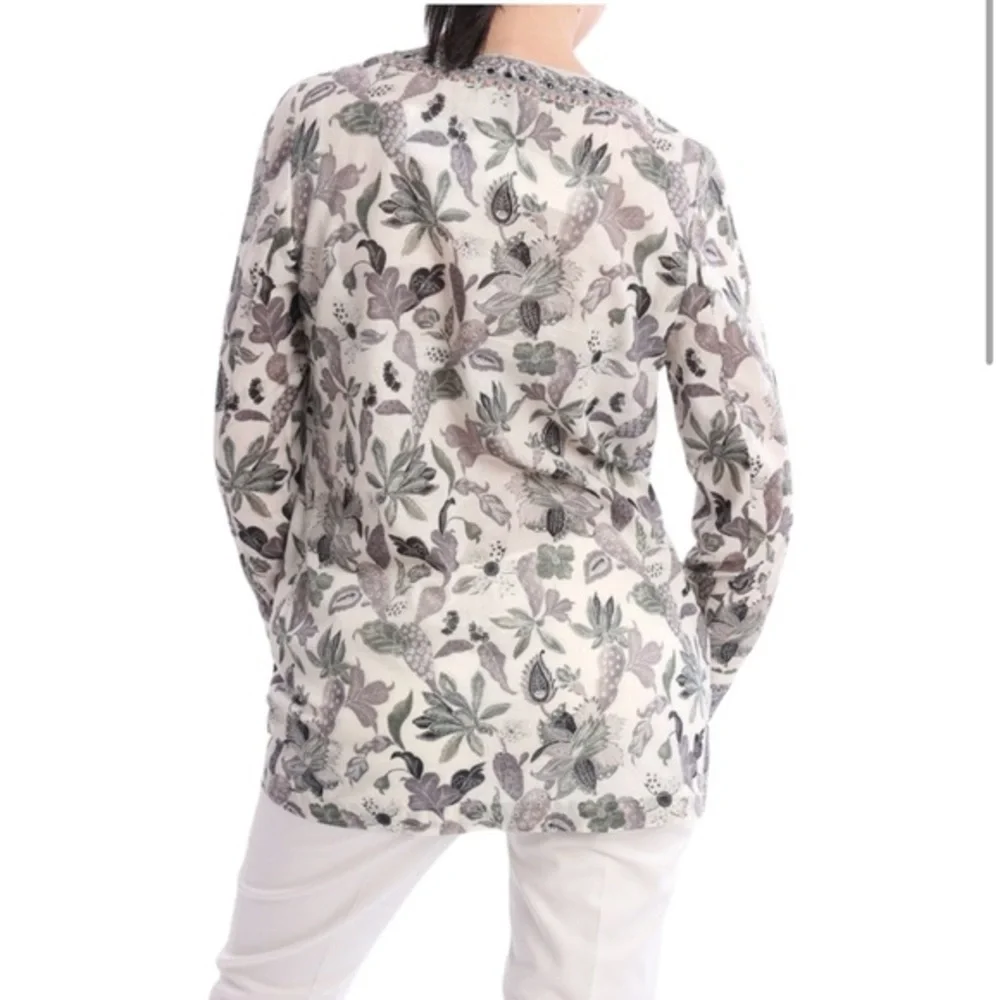 Tory Burch color crewneck print
